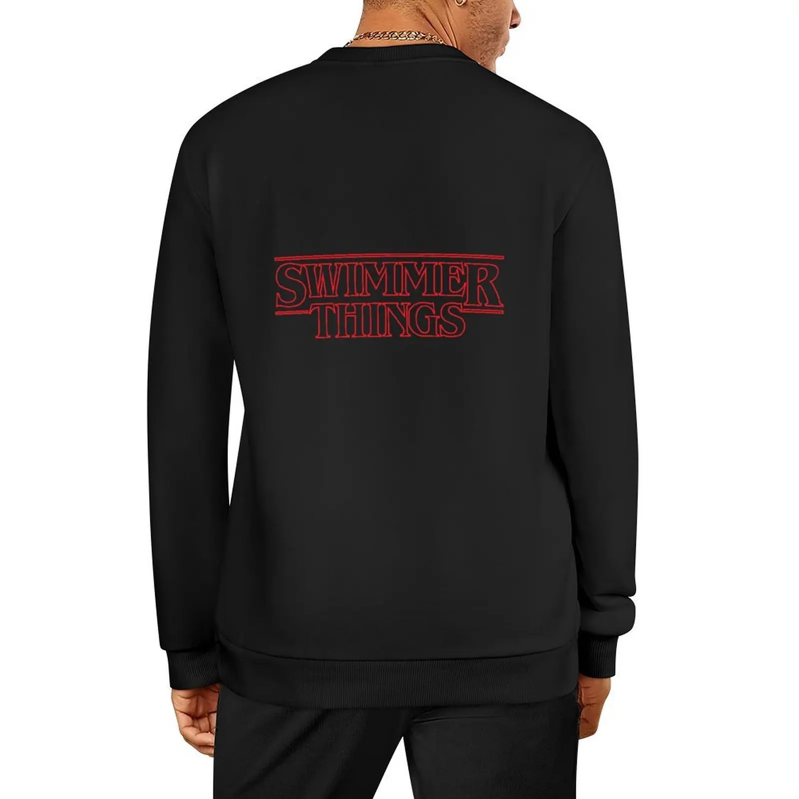 

Swimmer Things Pullover anime clothes mens designer clothes men clothes men wear sweatshirt men