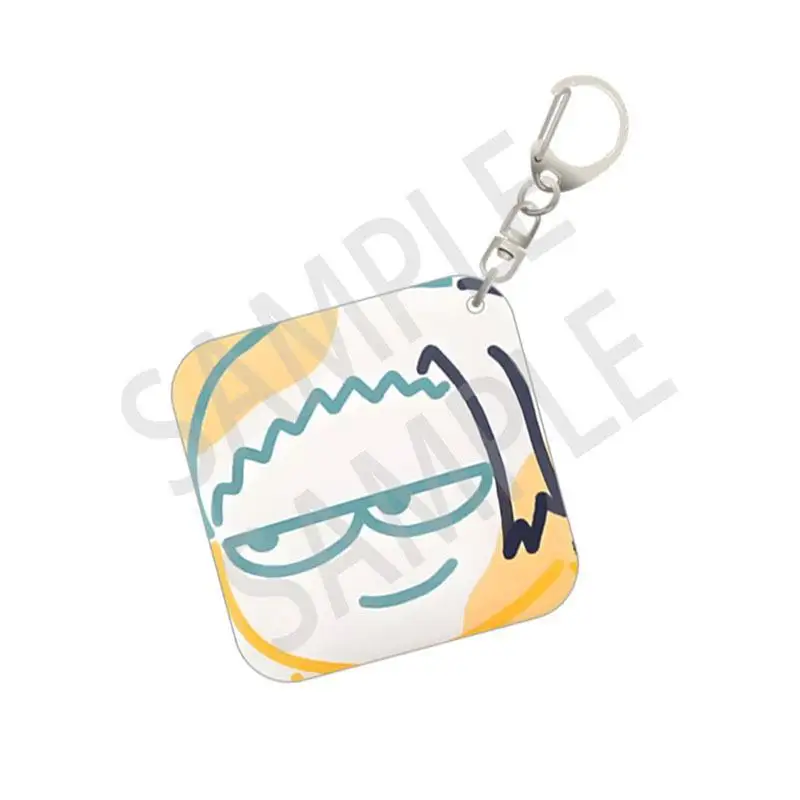 Anime Jujutsu Kaisen Satoru Gojo Geto Suguru Cosplay Laser Key Chain Acrylic Q Version Cute High Appearance Level Delicacy