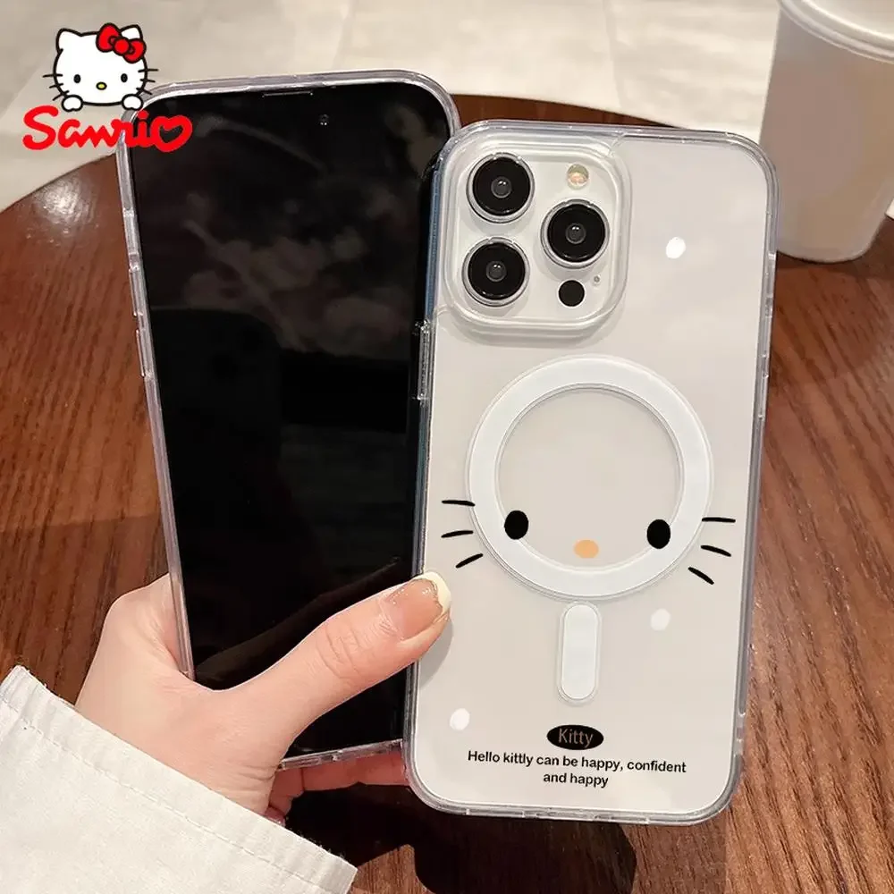 حافظات هالو كيتي آيفون آيفون 16/15/14/13/12/11/x/xs/xs ماكس امرأة آيفون 13 حافظة كيتي كات موضة إكسسوار 2025 جديد