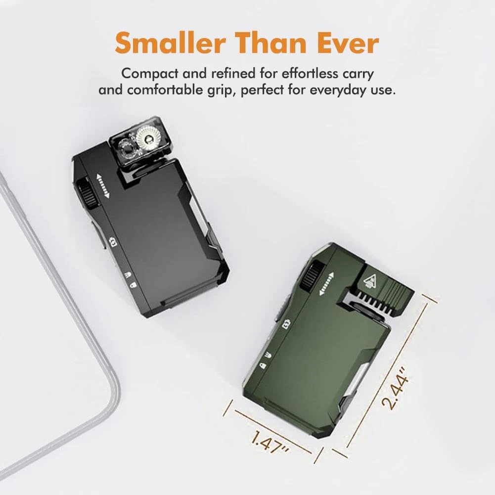 Rechargeable EDC Flashlight 400 Lumens Mini Flashlight Magnetic Keychain Flashlight for Outdoor Camping Hiking