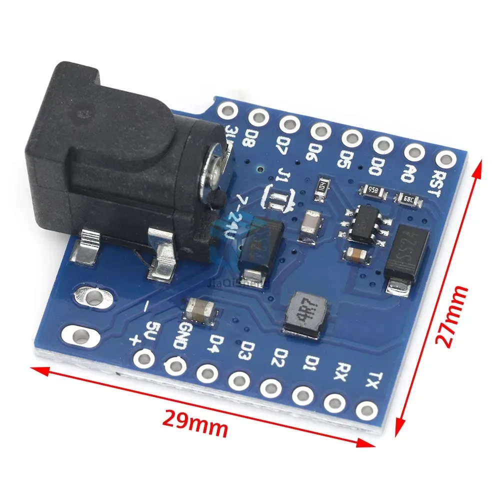 Щит питания постоянного тока V1.1.0 для wemos D1, мини макетная плата, модуль экрана блока питания постоянного тока