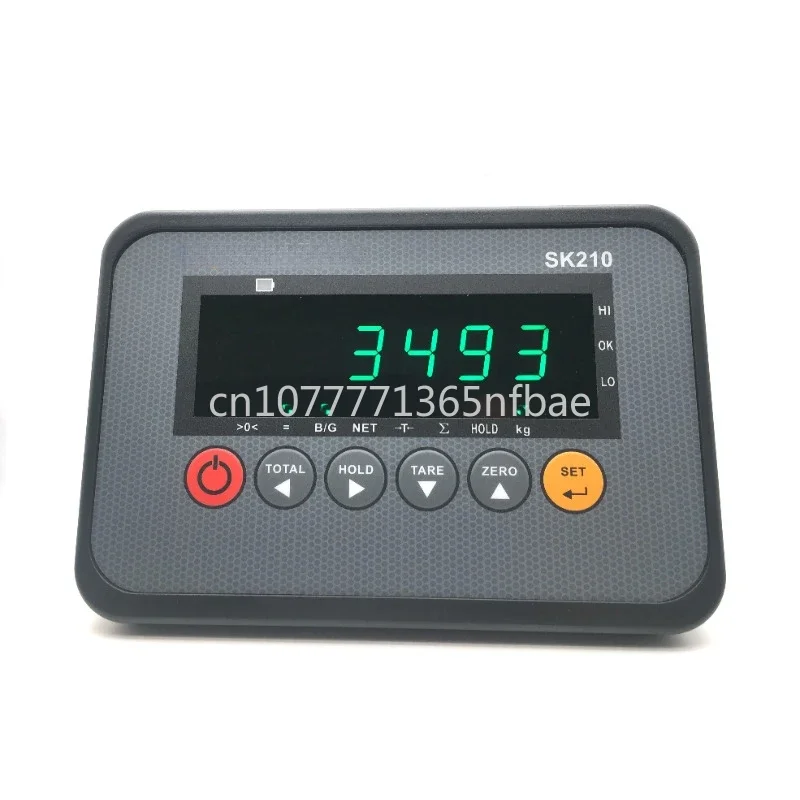 with backlight SK210 Hot Selling Digital Weighing indicator Automatic Measure 6-digit 20mm LED or 25mm LCD