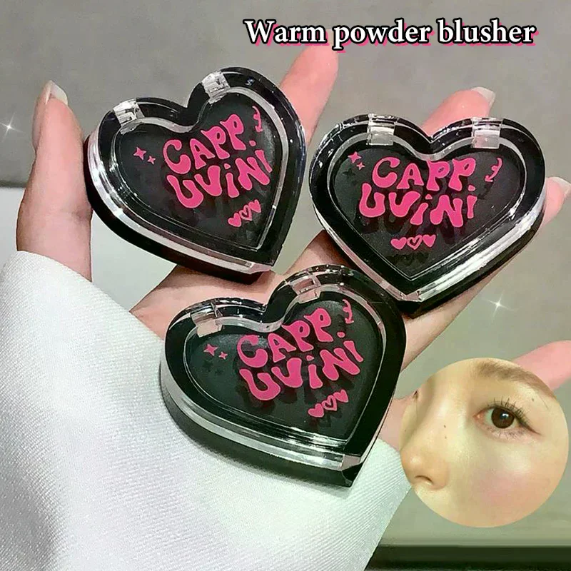 Liefde Vorm Cappuvini Blush Zwart Veranderende Blush Wang Tint Crystal Hydraterende Rose Blusher Transparante Chang Gel Rouge Crème