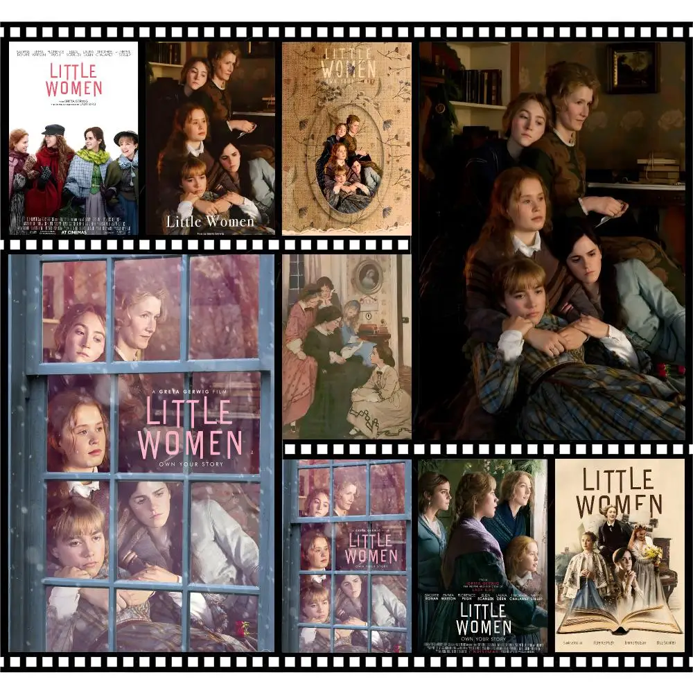Novel Drama Little Women Poster Premium HD Decor Wall Art for Interior Room Makeover Home Accents Gift
