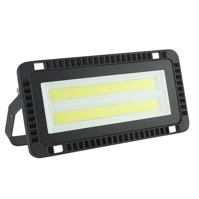 

ABWZ-100W Outdoor LED Flood Light Work Light COB Spotlight Powered Portable Floodlight For Garden, Warehouse, Landscape