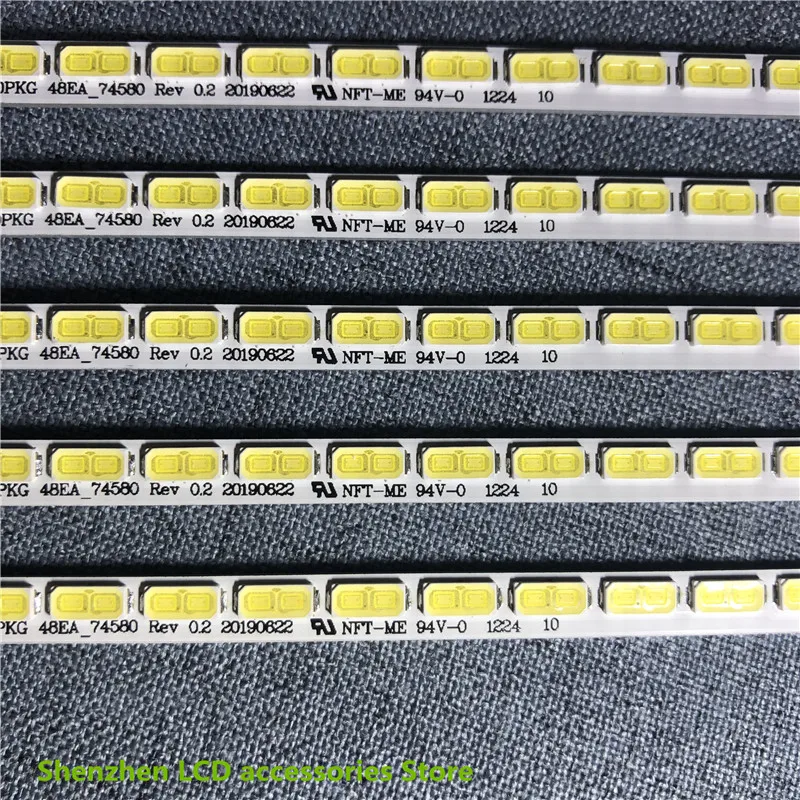 2Pieces/lot  74.32T20.001-1-DS1  32 inch     LCD TV backlight bar   T320HVN06.0  48LED 100%NEW