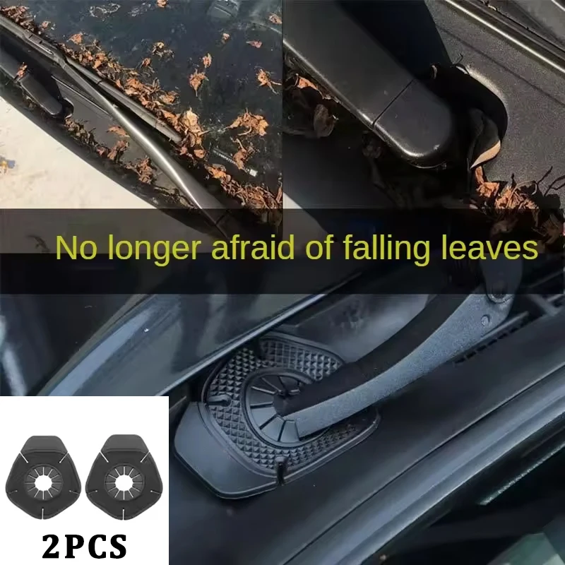 

Car Windshield Wiper Arm Hole Protection Cover Silicone Dust Covers Universal Fits All Vehicle Models For Automobile Accessories