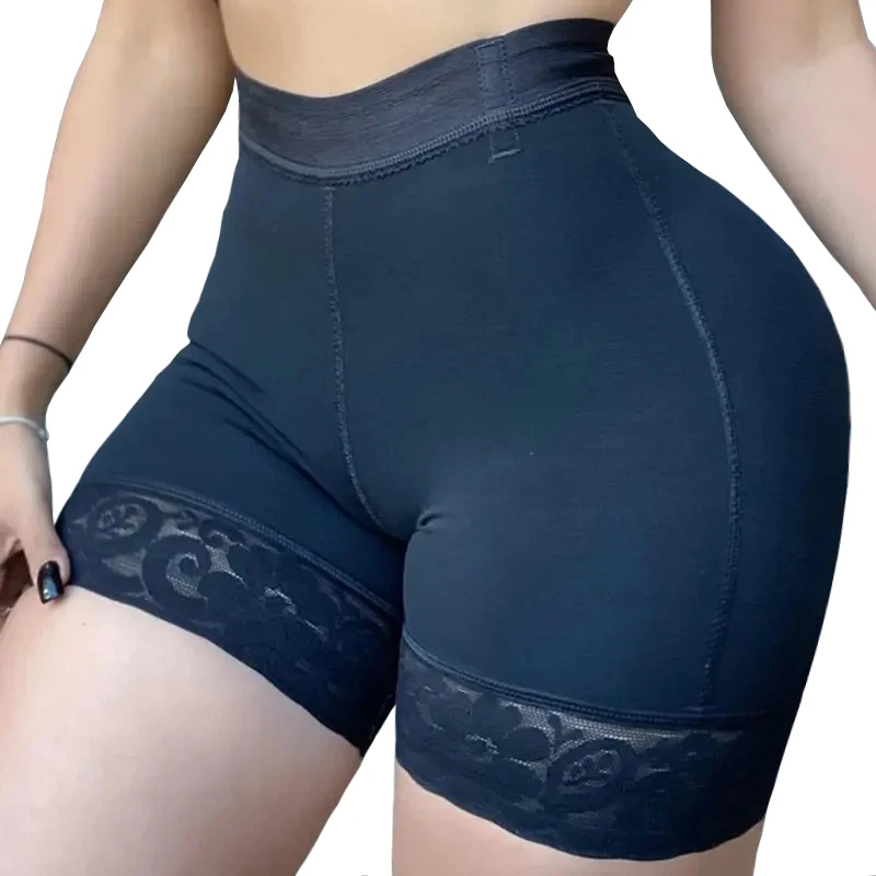 Slimming Tummy Control Panties Fajas Colombianas Girdles Shapewear Lace Butt Lifter Lace High Waist Trainer Body Shapers Corset