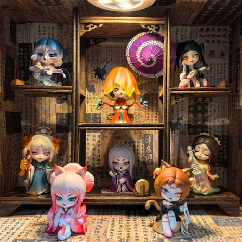 

Kayla X Dark Fairy Tale Series Blind Random Box Kawaii Anime Action Figure Caixa Caja Surprise Mystery Desktop Model Gifts Toys