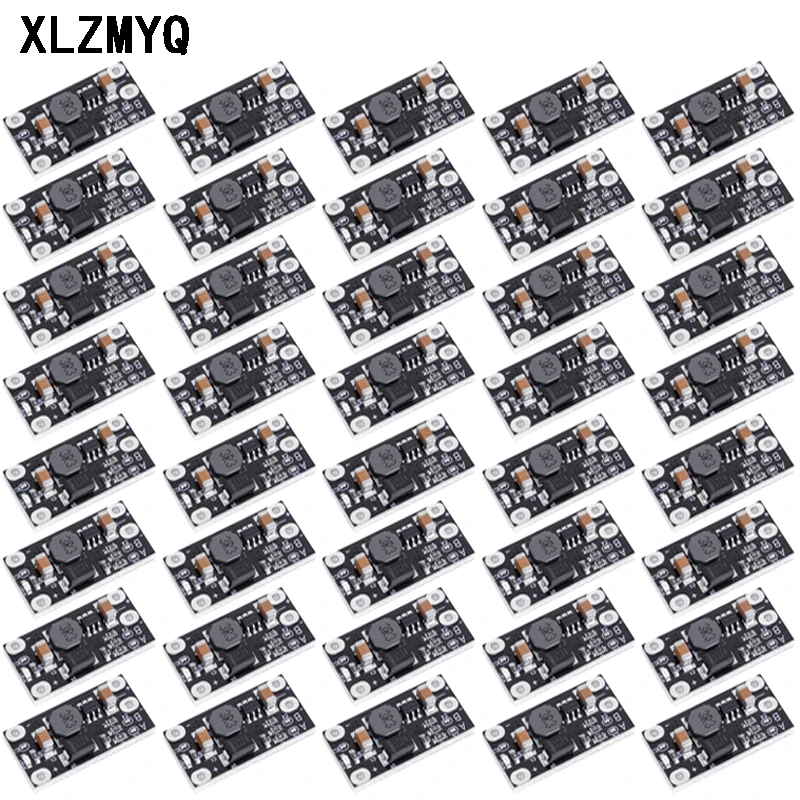 100pcs Mini DC-DC Boost Step Up Converter Board Module 3.7V to 12V Voltage Regulator Module Lithium Battery Boost For Arduino