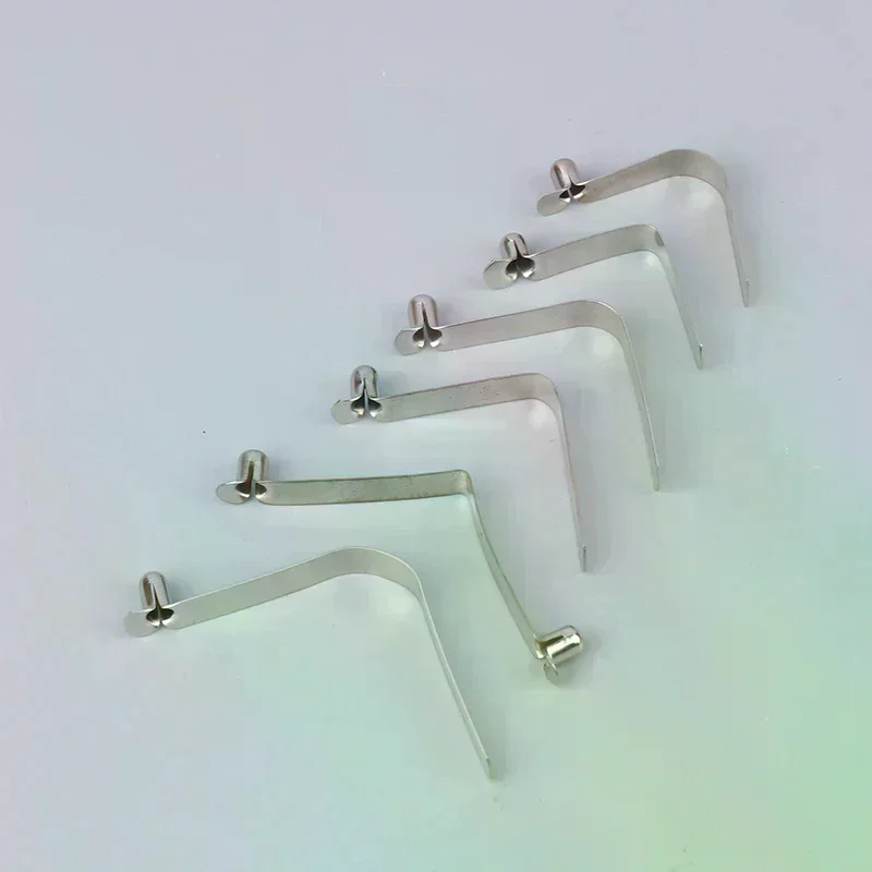 10PCS Pipe Single Button Snap Locking V Type Caravan Steel Kayak Paddle Spring Clip Push Clamp Tent Pole Pin