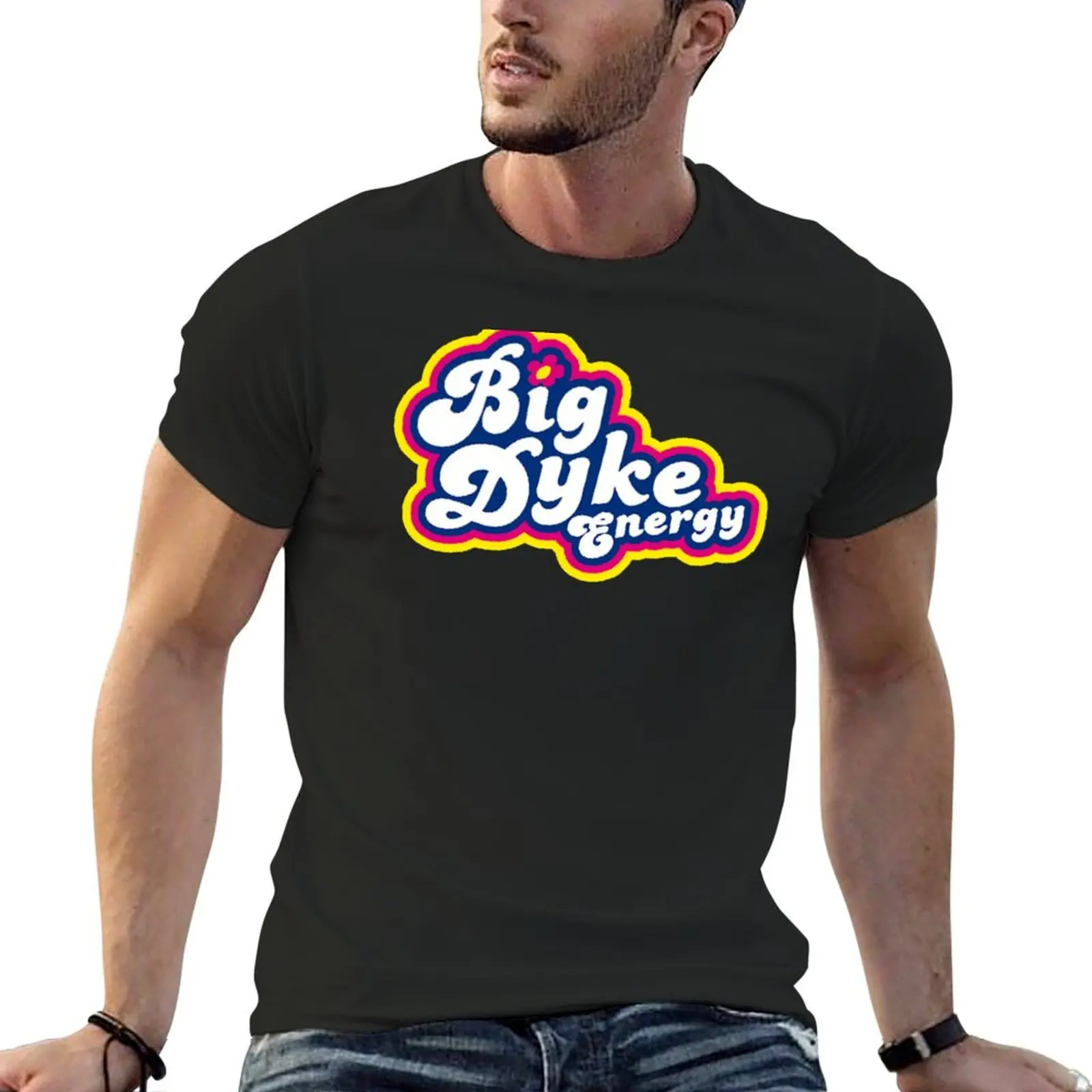 

BIG DYKE ENERGY - A totally spies pride queer gay lgbtq+ inspired design by LYUU T-Shirt street wear oversized t shirt men