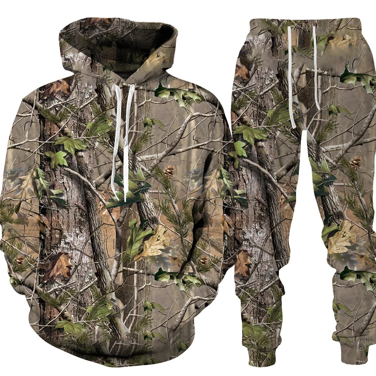 

Camouflage Hunting Animal 3D Printed Hoodie Suit Men Sweatshirts Sweatpants Fashion Two Piece Tracksuit Set Men's Clothing
