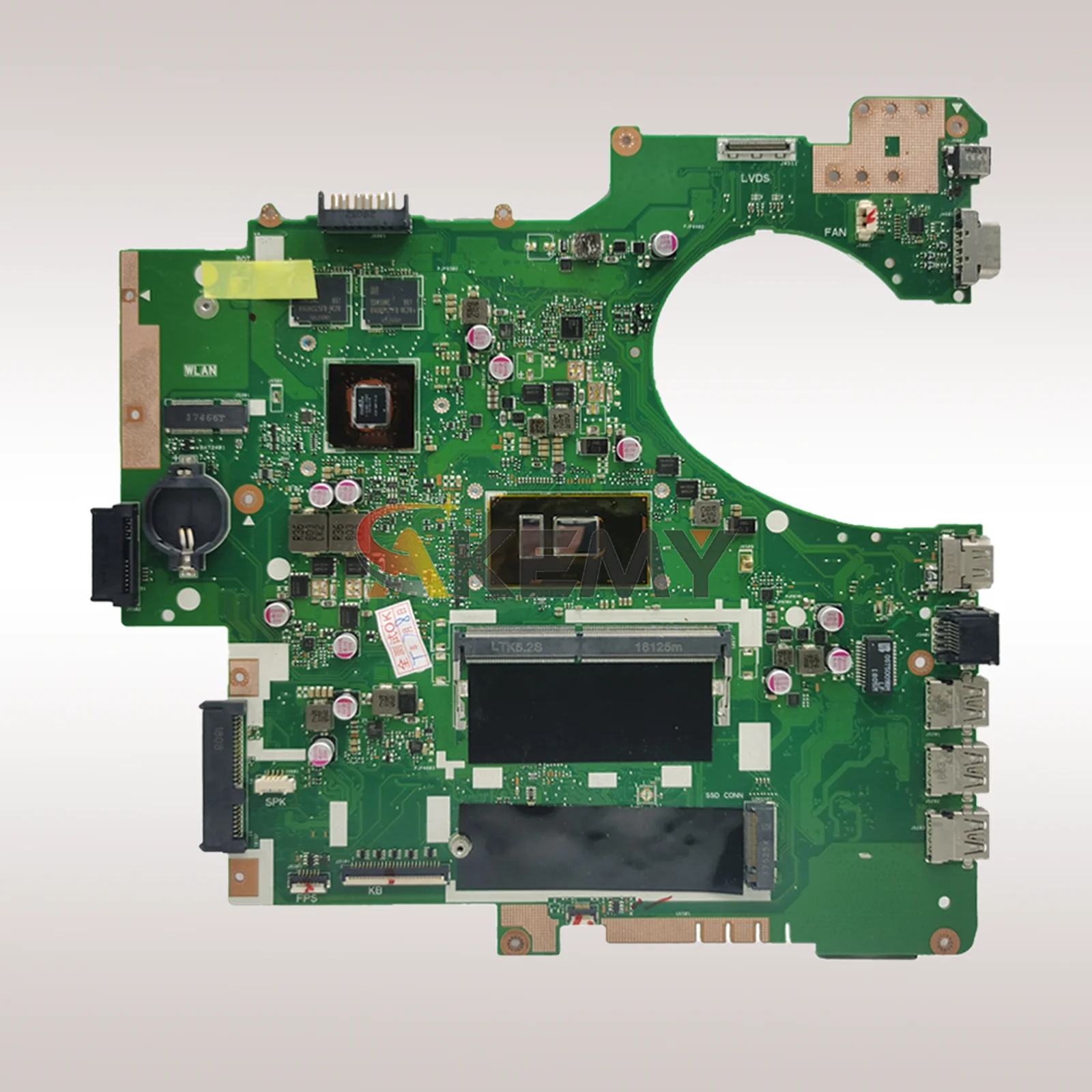 Płyta główna do laptopa ASUS ProArt P2540UJ P2540UB P2540U z procesorem I3 I5 I7, 100% przetestowana, sprawna, szybka wysyłka