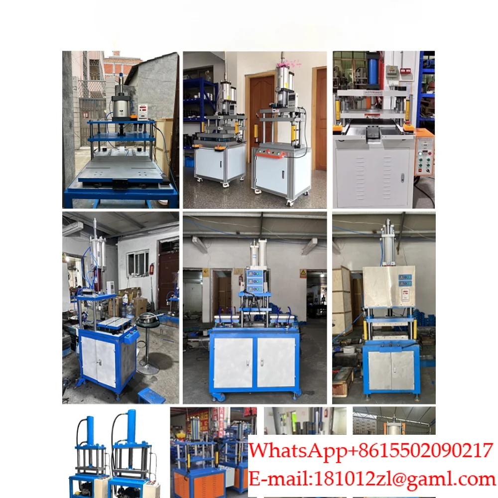 Pneumatic punching machine riveting punching double four-column bending broken bearing pressed into forming printing plaster