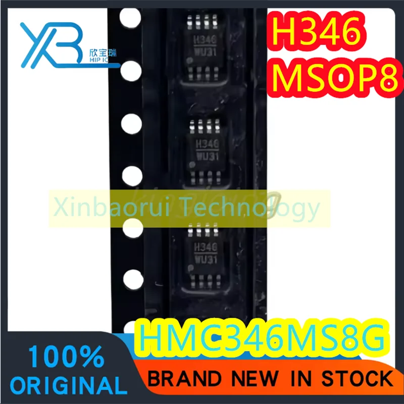 

(1/20pieces) HMC346MS8G Parts Mark H346 HMC346MS8GETR MSOP8 Attenuator IC Brand New Original Electronics Spot