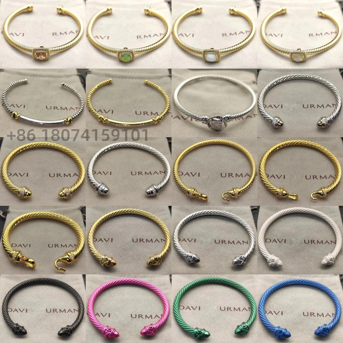 

Классический браслет унисекс DY в новом стиле 2025: вневременной дизайн с элегантным шармом