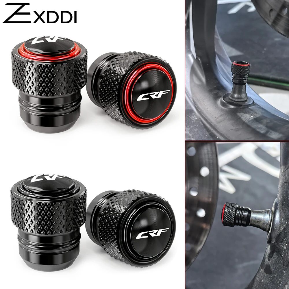 

2Pcs For HONDA CRF 150 250 450 CRF150 R/F CR450 R/X/RX CRF230F CRF250 R/X/L/M Motorcycle Accessories Wheel Tire Valve Caps Cover