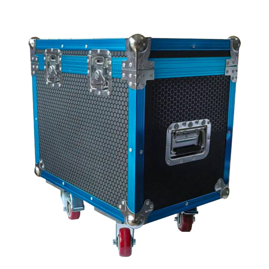 Black Aluminum Frame Flightcase for Led Zoom Wash Common Model 19x15W RGBW Movinghead Stage Light Dmx Dj Bar NO Light