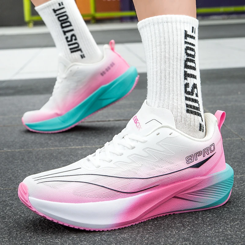 

Men's Casual Sneakers 2025 Trendy Fashionable Unisex Shoes Durable Anti-slip Thick-soled Elevator Comfortable Breathable Easy-cl