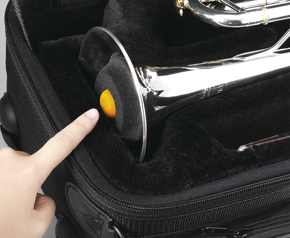 HERCULES DS410B Trumpet instrument Bracket Foldable Portable bracket display stand