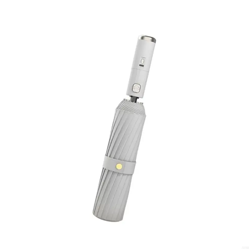 j6bb مظلة مطرقة من الشمس المحمولة مع builts في USB C القابلة لإعادة الشحن المظلات حماية الشمس
