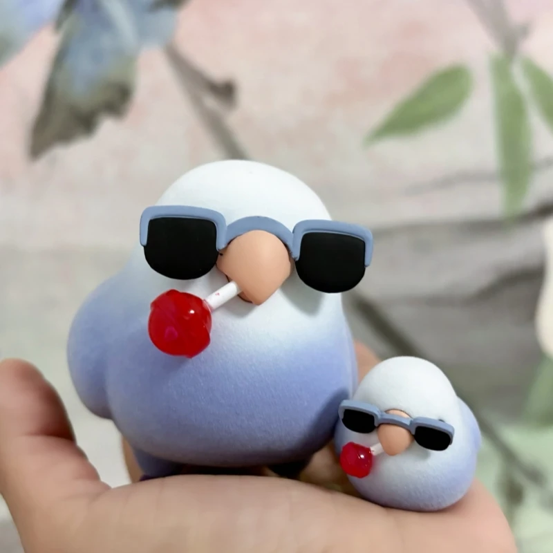 Little Bird Taro Balls Blind Box Bad Bad Birdie Love Birdie Series Anime Figure Animal Mystery Box Decor Collection Model Gift T