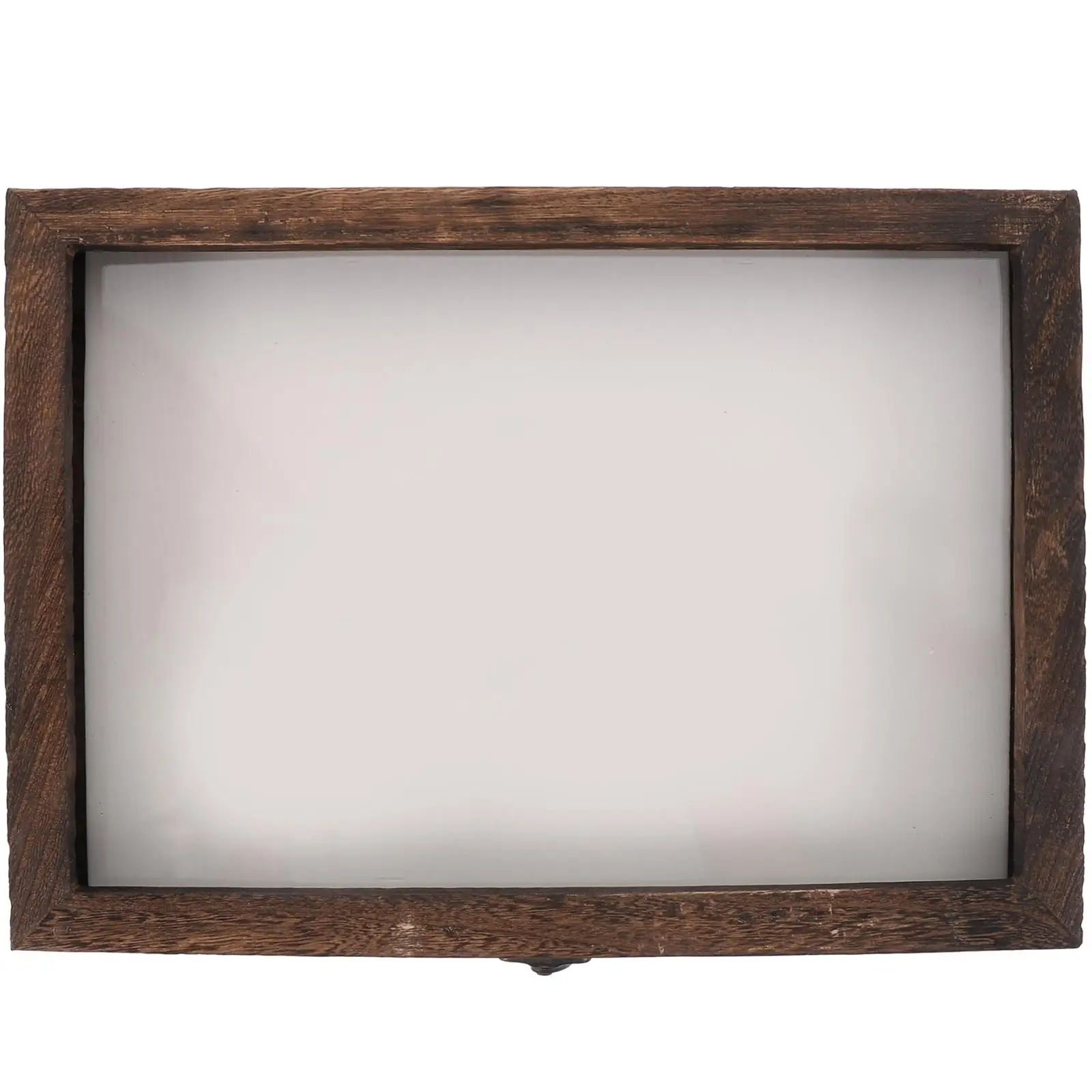 

Wooden Display Case A4 Size Insect Specimen Box Transparent Lid Dust Proof Butterfly Showcase Frame Storage Collectible Gifts