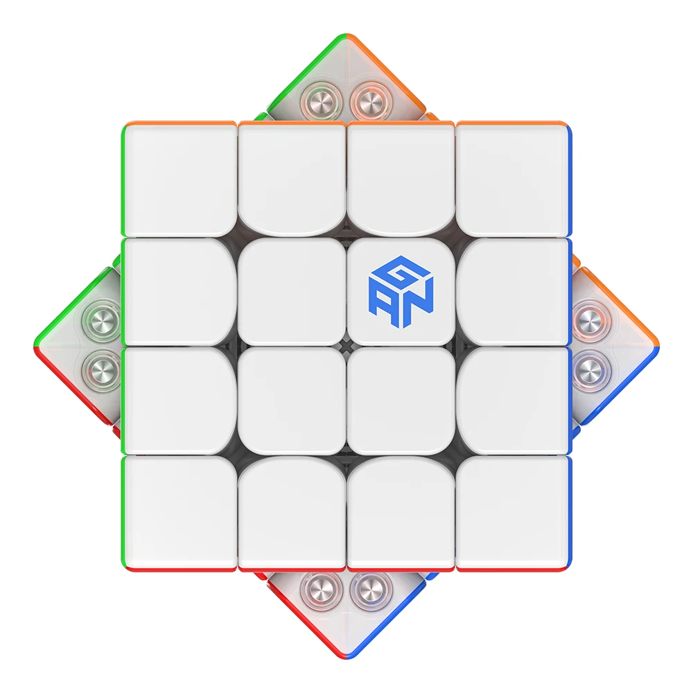 جان 460 متر 4x4 المغناطيسي المكعب السحري جان 460 متر مكعب السرعة GAN460 متر لغز مكعب 4x4x4 غان 460 تململ اللعب للقلق
