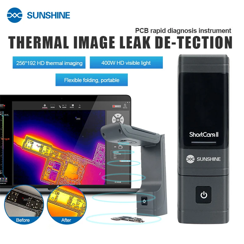 SUNSHINIE AD15 Infrared Imaging Rapid Diagnosis Instrument Support All Models And Brands Of Mobile Phone Motherboard Repair