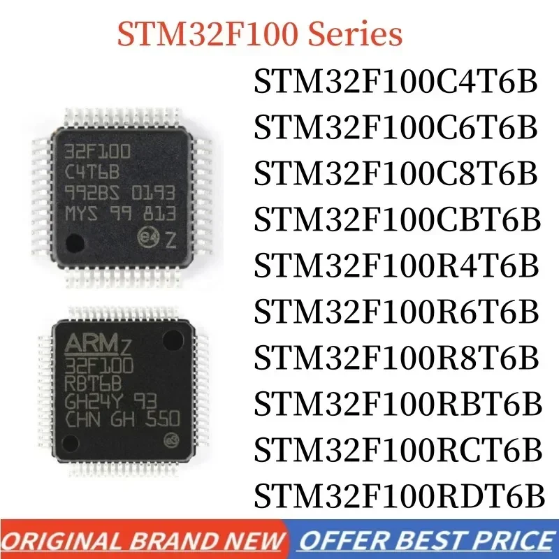 32F100 STM32F100 STM 32F100C4T6B 32F100C6T6B 32F100C8T6B 32F100CBT6B 32F100R4T6B 32F100R6T6B 32F100R8T6B 32F100RBT6B 32F100RBT6B