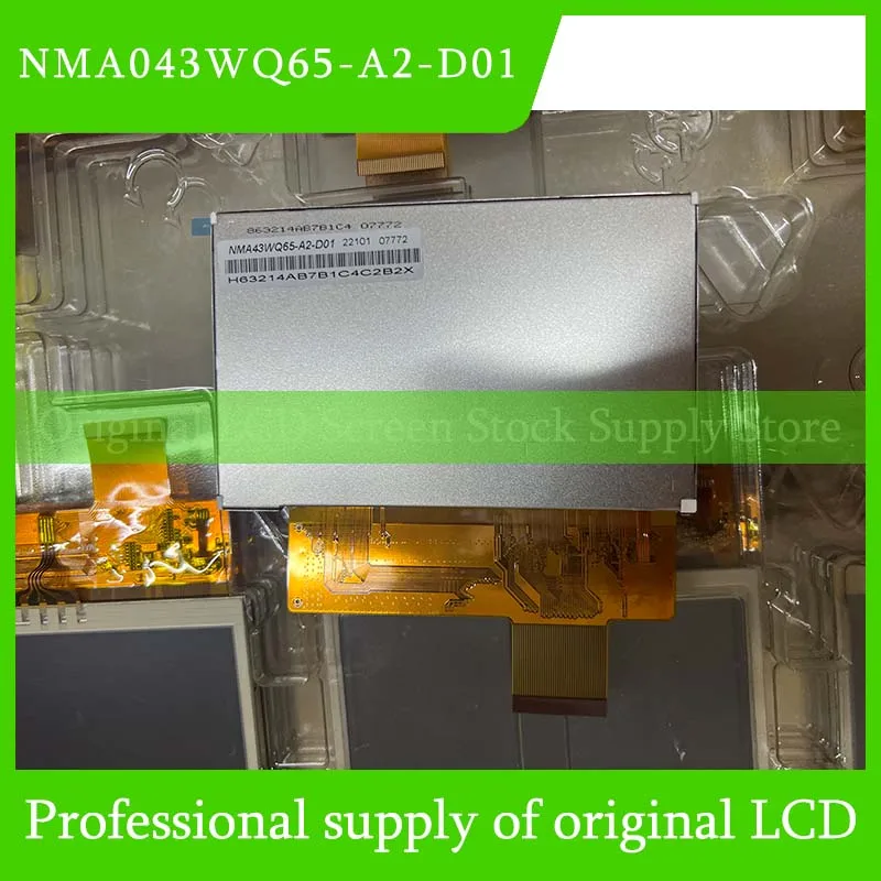 แผงหน้าจอแสดงผล LCD แบบ NMA043WQ65-A2-D01 origianl และส่งเร็วใหม่เอี่ยม