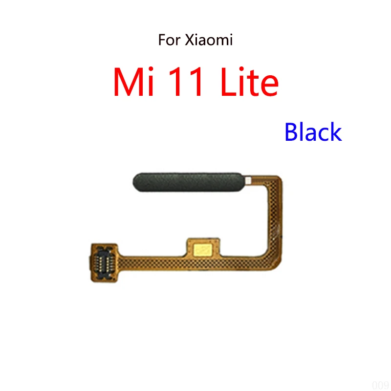 Copy Home Button Fingerprint Scanner Touch ID Menu Return Sensor Flex Cable For Xiaomi Mi 11 Lite