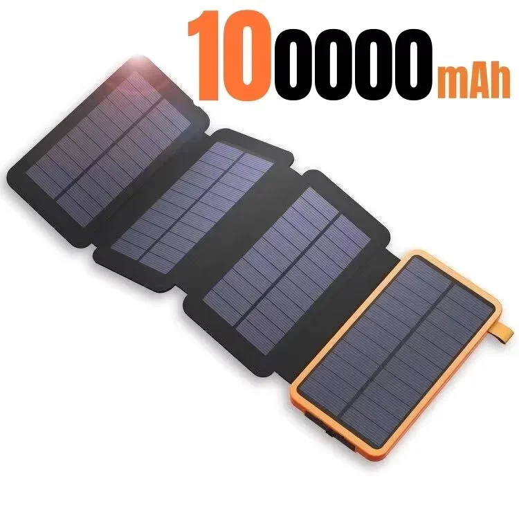 200000mAH zonne-energiebank opvouwbare zonnepanelen 5V 2A USB-uitgang draagbaar buiten kamperen zonne-energie voor iPhone Android