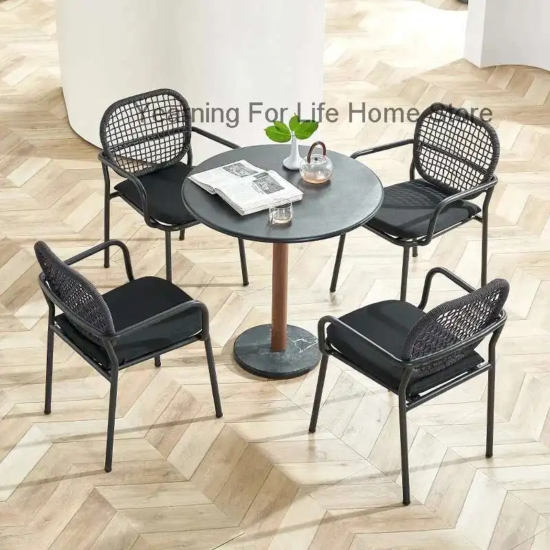 

Mobile Restaurant Garden Furniture Sets Coffee Study Desk Outdoor Table Side Modern Balcony Writing Camping Mesa Home Furniture