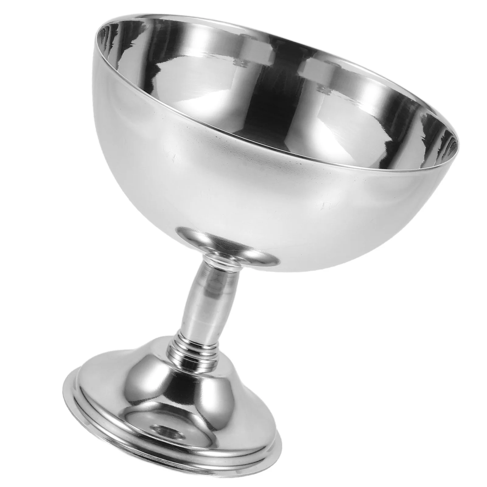 

Stainless Steel Ice Cream Cup Dessert Bowls 10cm Modern Elegant Design Easy Restaurants Family Gatherings