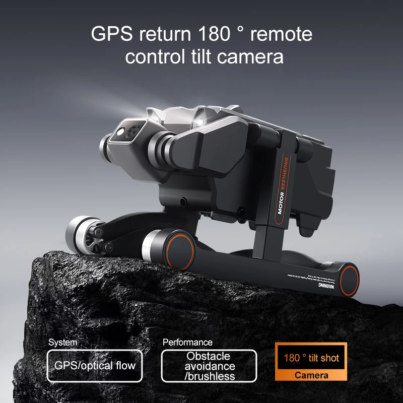 New RG700 Pro GPS Drone 8k Professional Hd Dual Camera 5G Wifi Obstacle Avoidance Brushless Motor Quadcopter Rc Distance Drones
