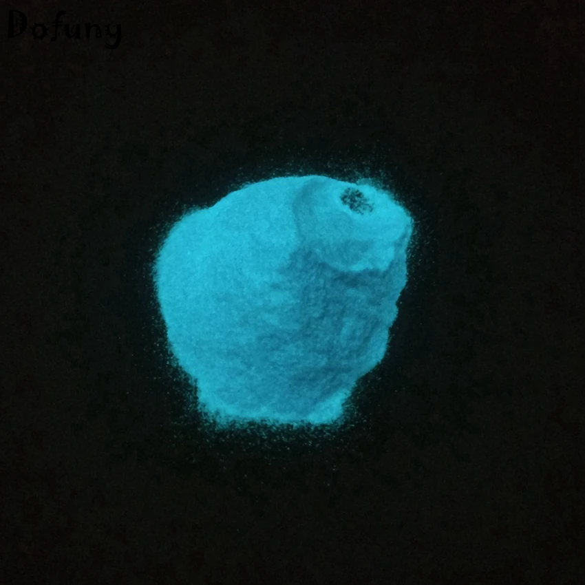 

Dofuny 100g Blue Luminous Powder For Furniture Paint Nail Polish Phosphor Luminous Powder Glow in the Dark Pigment