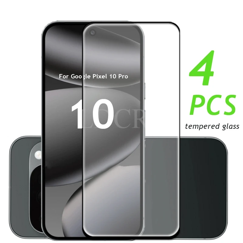 4 قطعة الزجاج ل Googel بكسل 10 برو الزجاج بكسل 10 برو فيلم المقسى الغراء الكامل واقي للشاشة فيلم بكسل 10 برو الزجاج المقسى #1