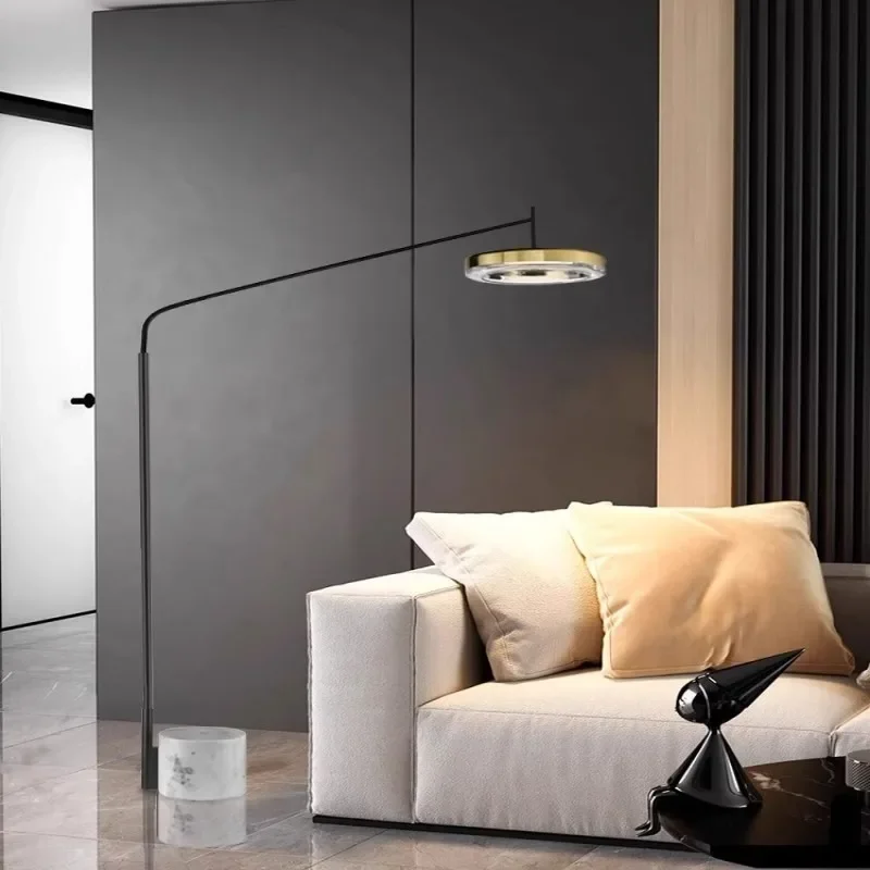 Postmodern Nordic designer simple floor lamp villa living room model room sofa side exhibition hall