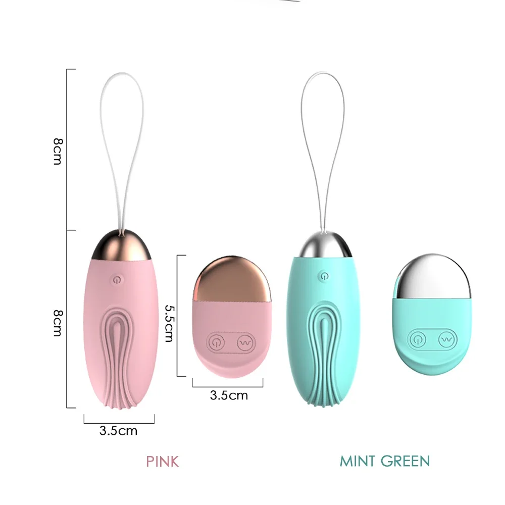 Wireless Remote Control Vibrator for Women 10 Speed Bullet Eggs Clitoris Stimulator Kegel Ball Sex Toys for Women Masturbators