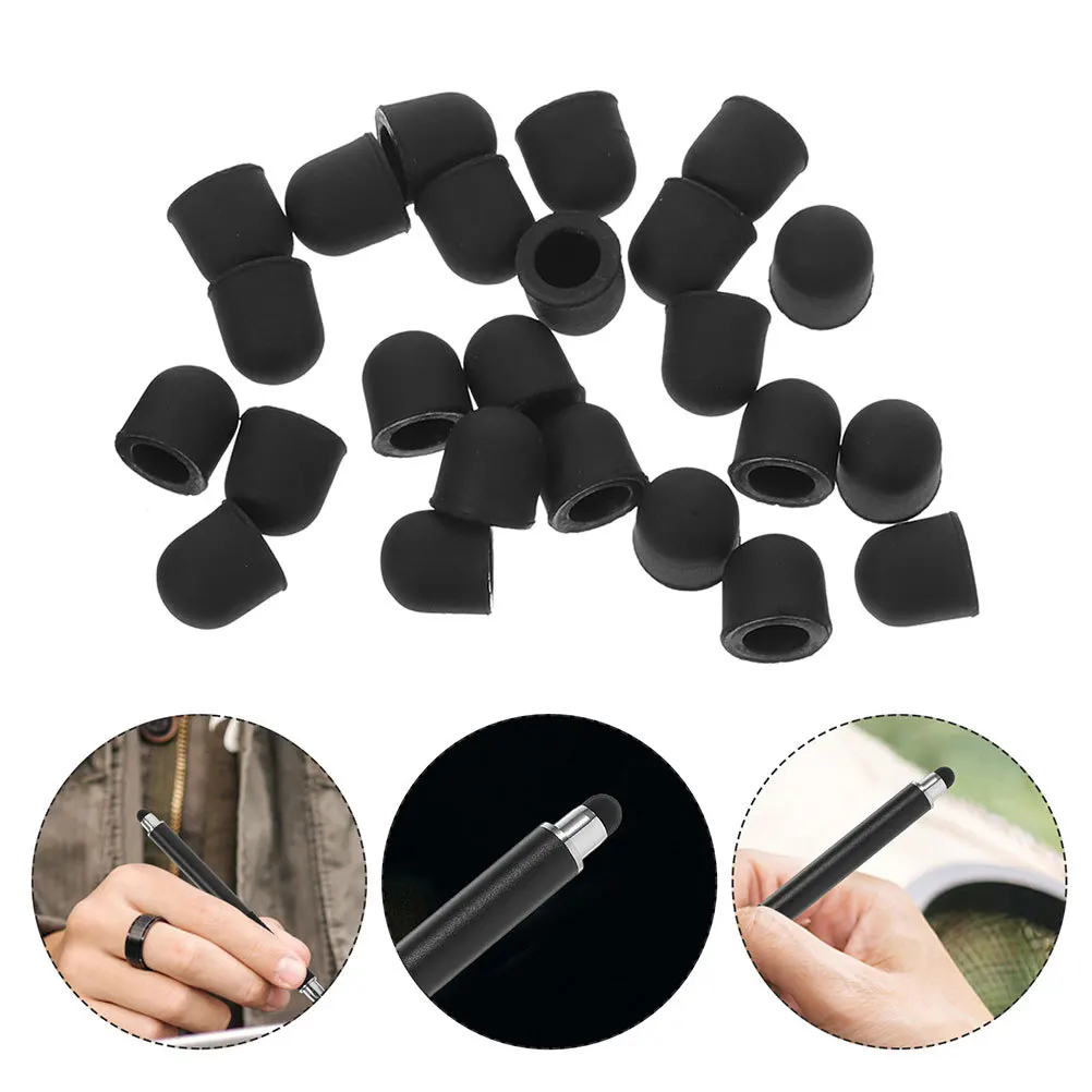 36 قطعة استبدال قلم ستايلس نصائح 0.7x0.6 سنتيمتر سيليكون حساسية عالية بالسعة المناقير لشاشات اللمس نصائح لقلم ستايلس #1