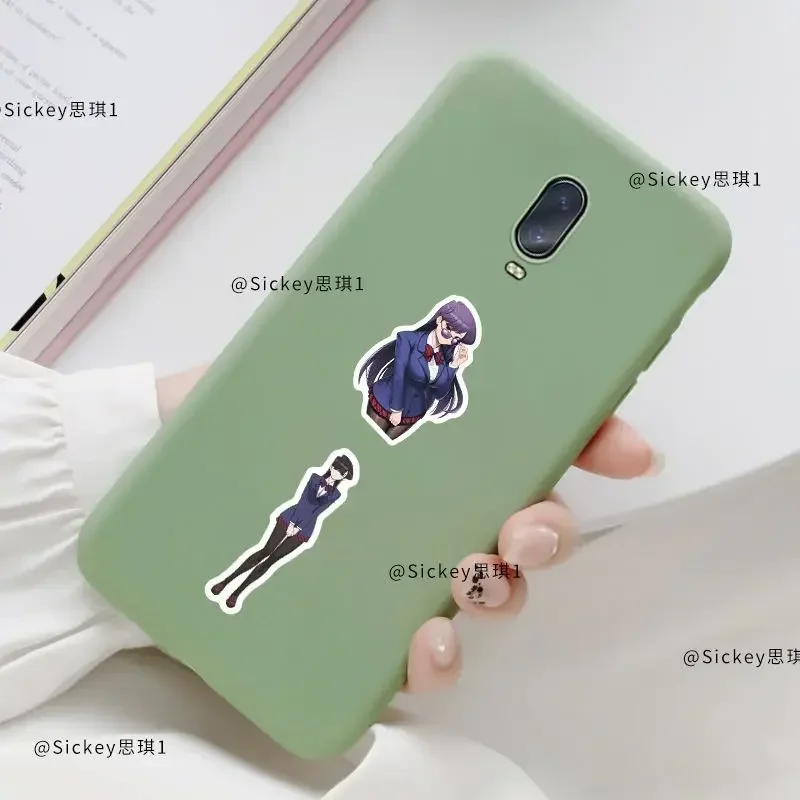 Komi San Wa Komyushou Desu Anime Sticker Kawaii Water Proof Techou Tickers Stationery Kawaii Laptop Phone Case Cute Decorative