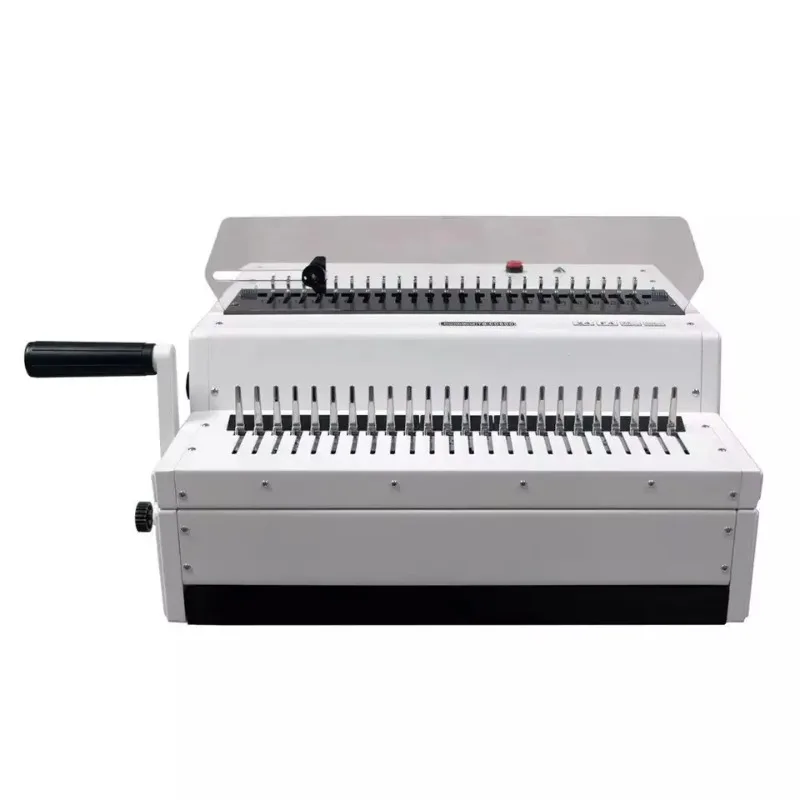 Picture 3: CD600A 4 in 1 Function Electric Spiral Coil Comb Wire Calendar Binding Machine
