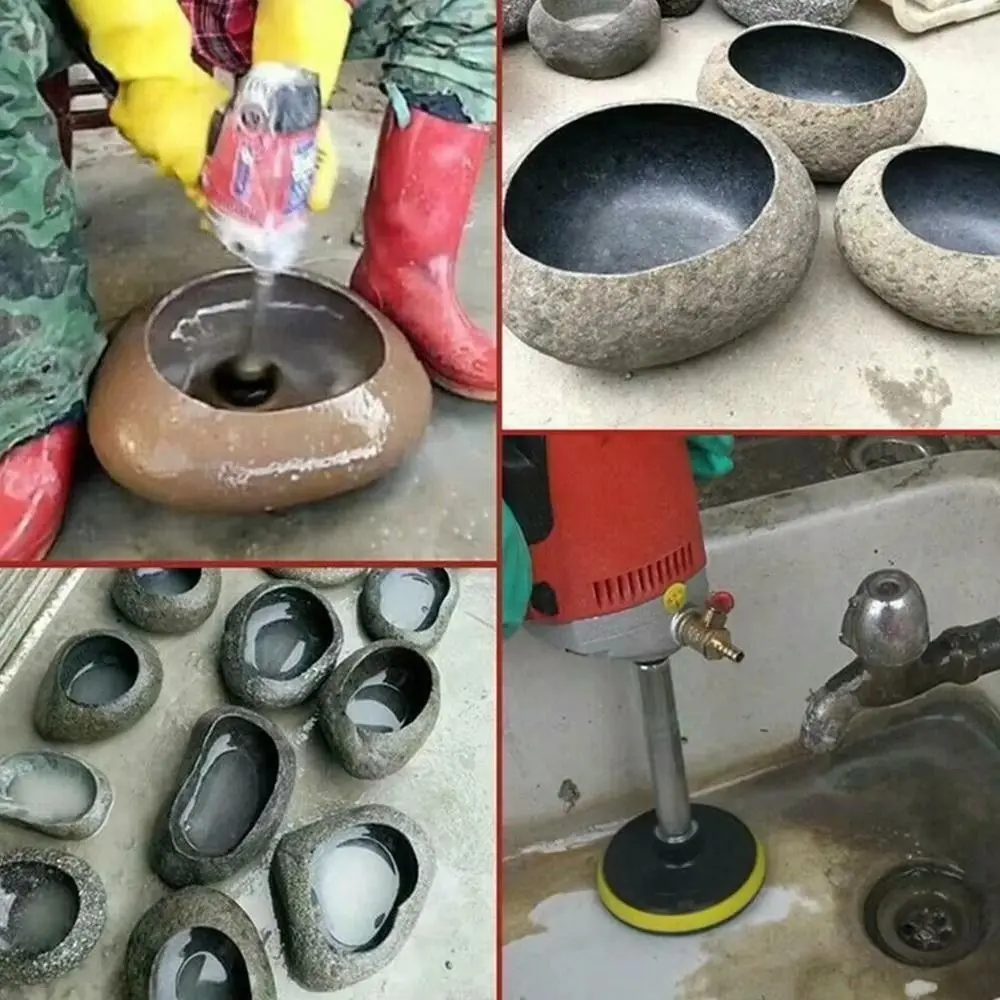 

75 mm/100 mm/140 mm Adapter Extension Rod 3 Pieces Set M 14 Extension Shaft Aluminum Silver Angle Grinder Extension