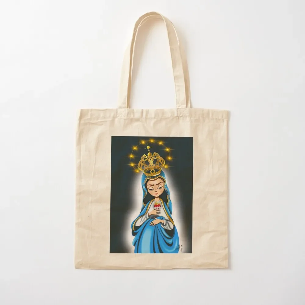 

Hail Mary Tote Bag canvas tote Customizable tote bag Handbags supermarket folding bag