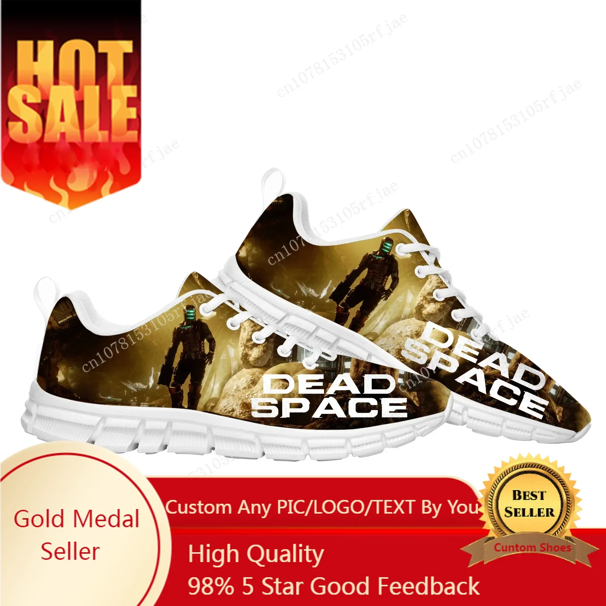 Dead Space Sports Custom Shoes Cartoon Game Mens Womens  Sneaker Tailor Made Couple Built Shoes