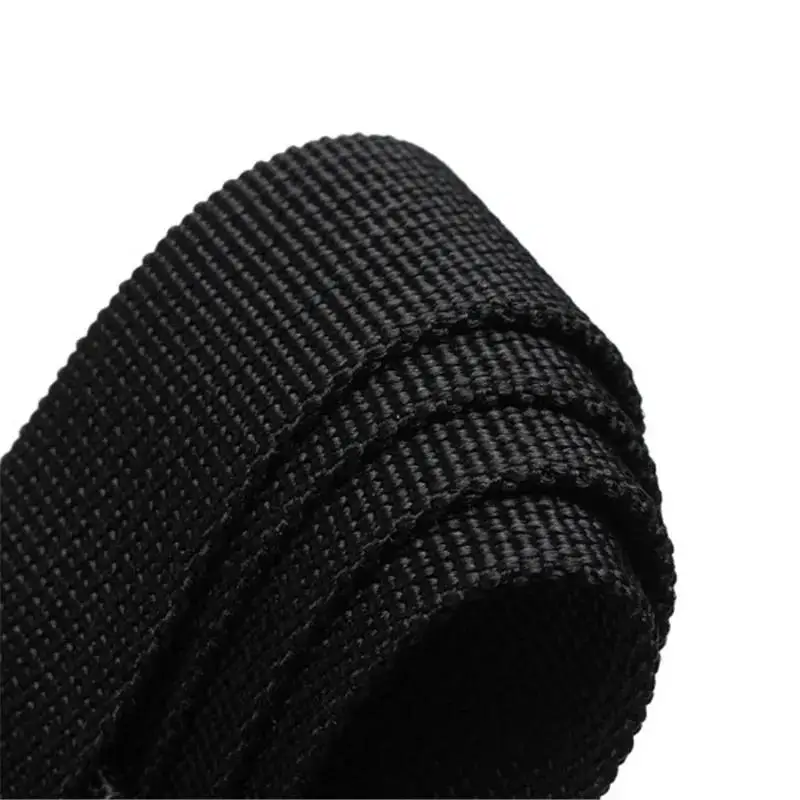 Universell verstellbarer Ersatz-Schultergurt, schwarz, lang, einfach zu installieren für Handtasche, Umhängetasche, täglicher Pendelverkehr – Detail 3