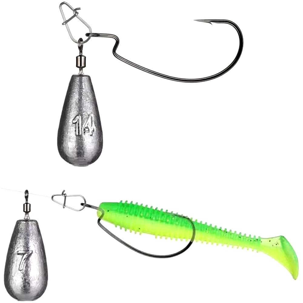 Plomos pesca lubina – Cebo blando suave efectivo - imagen 2