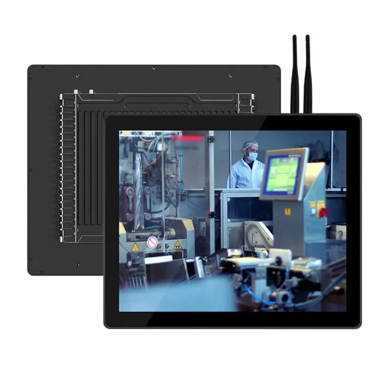 15 Inch LCD Touch Screen Fanless Window 10 Os Water-proof Industrial Panel Pc